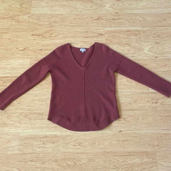 |Jigsaw| Oversized Wafer Wool/Cashmere Blend Sweater Jumper Woman’s Size Small - Picture 2 of 9